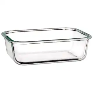 B&M Large Eco Glass Clip Lock Food Container - Image 3