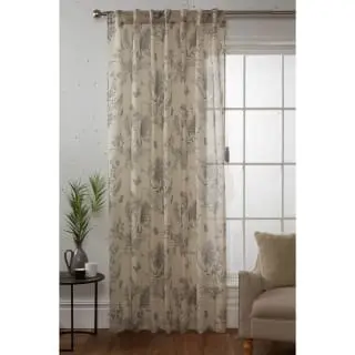 Home & Co Woodland Printed Voile 55 X 90"