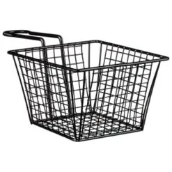 B&M Matte Black Serving Basket