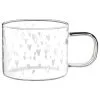 B&M Printed Glass Mug - Hearts