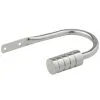 B&M Small Silver Barrel Curtain Hold Backs 2pk