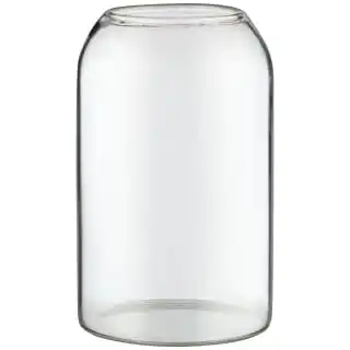B&M Glass Jar With Cork Lid - Image 3