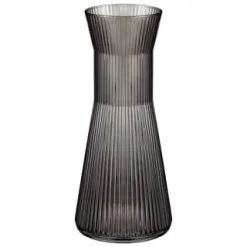 B&M Ribbed Smoke Carafe