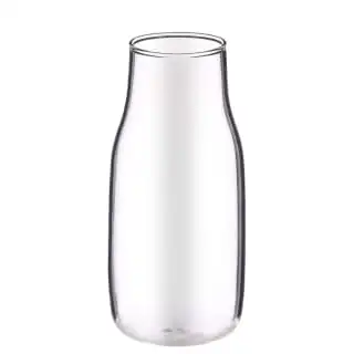B&M Small Glass Carafe With Cork Lid - Image 2