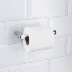 B&M Chrome Toilet Roll Holder