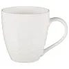 Simply Everyday Jumbo Dot Embossed Mug - White