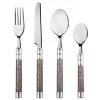Simply Everyday Bubble Cutlery Set 16pc - Charcoal