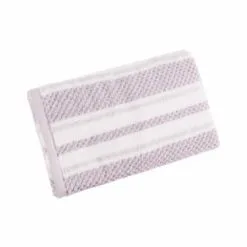 B&M Newbury Stripe Hand Towel - Grey