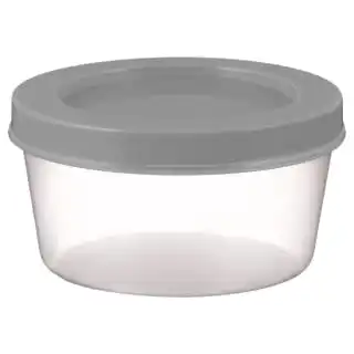 Simply Everyday Stackable Storage Pots 4pk - Grey - Image 2