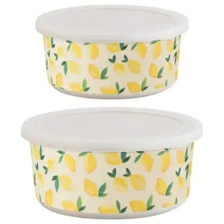 B&M Round Tubs 2pk - Lemons - Image 7