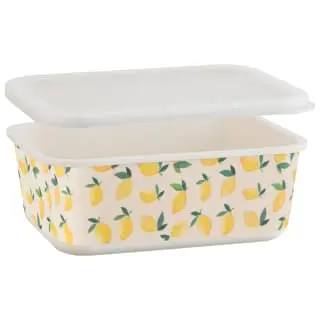 B&M Rectangular Tubs 2pk - Lemons - Image 2