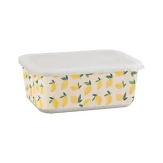 B&M Rectangular Tubs 2pk - Lemons - Image 3