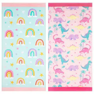 B&M Children's Beach Towel - Dinosaur - Image 5