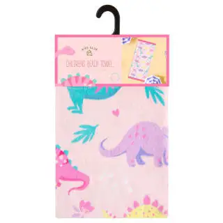 B&M Children's Beach Towel - Dinosaur - Image 2