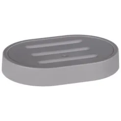 Simply Everyday Matte Grey Soap Dish