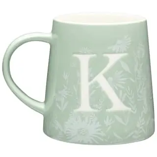 B&M Floral Alphabet Mug (Assorted) - Image 4