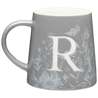 B&M Floral Alphabet Mug (Assorted) - Image 5