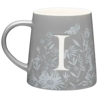 B&M Floral Alphabet Mug (Assorted) - Image 7