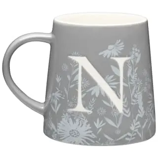 B&M Floral Alphabet Mug (Assorted) - Image 9