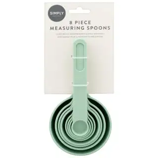 Simply Everyday Measuring Spoons 8pk - Mint - Image 2