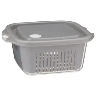 Simply Everyday Fruit & Vegetable Basket With Removeable Drainage Basket - Image 2