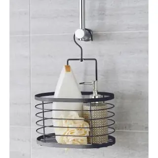 B&M Hanging Bathroom Caddy - Grey - Image 4