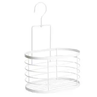 B&M Hanging Bathroom Caddy - White - Image 2