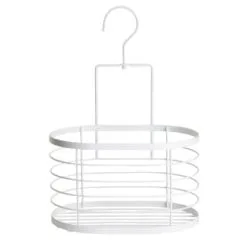 B&M Hanging Bathroom Caddy - White