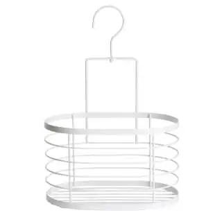 B&M Hanging Bathroom Caddy - White