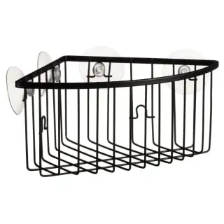 B&M Wire Suction Corner Basket - Image 2