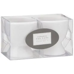 B&M Ceramic Egg Cups 2pk