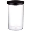 B&M Canister With Airtight Wooden Lid 750ml