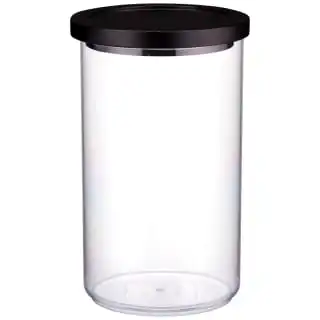 B&M Canister With Airtight Wooden Lid 750ml