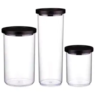 B&M Canister With Airtight Wooden Lid 1.7L - Image 4