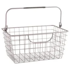 B&M Basket With Handles - Taupe