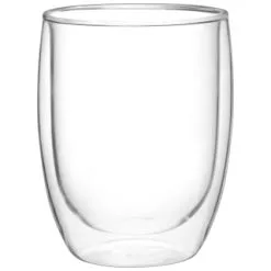 B&M Double Wall Glass Mug