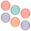 Simply Kids Colour Plates 6pk - Pastel